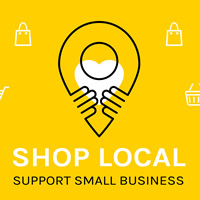 Shop Local - support small business.